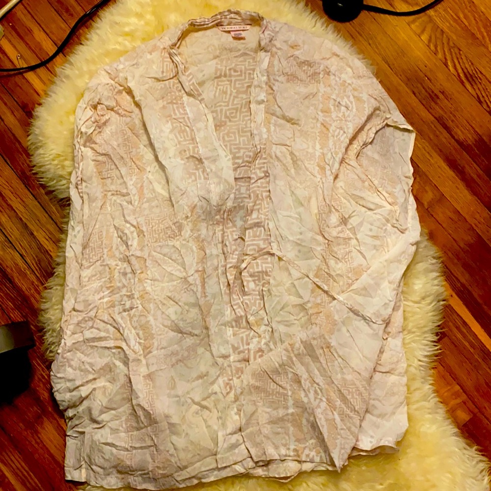 Victoria Secret kimono/robe OS with drawstring